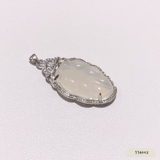 荔枝凍吊墜 約38x21mm #334002