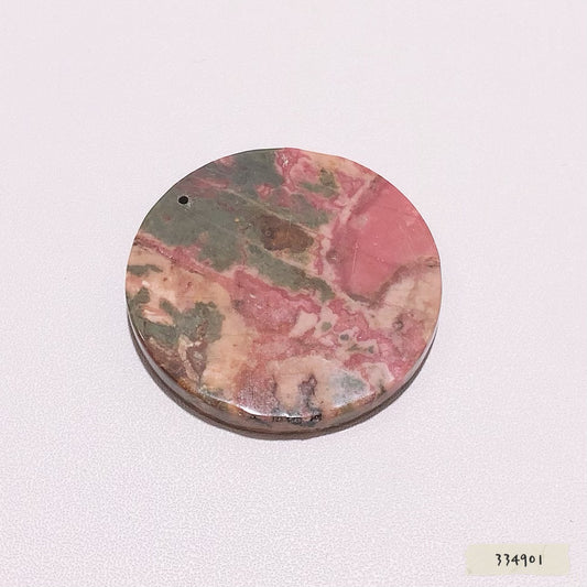 薔薇輝石吊墜 約49.2mm #334901