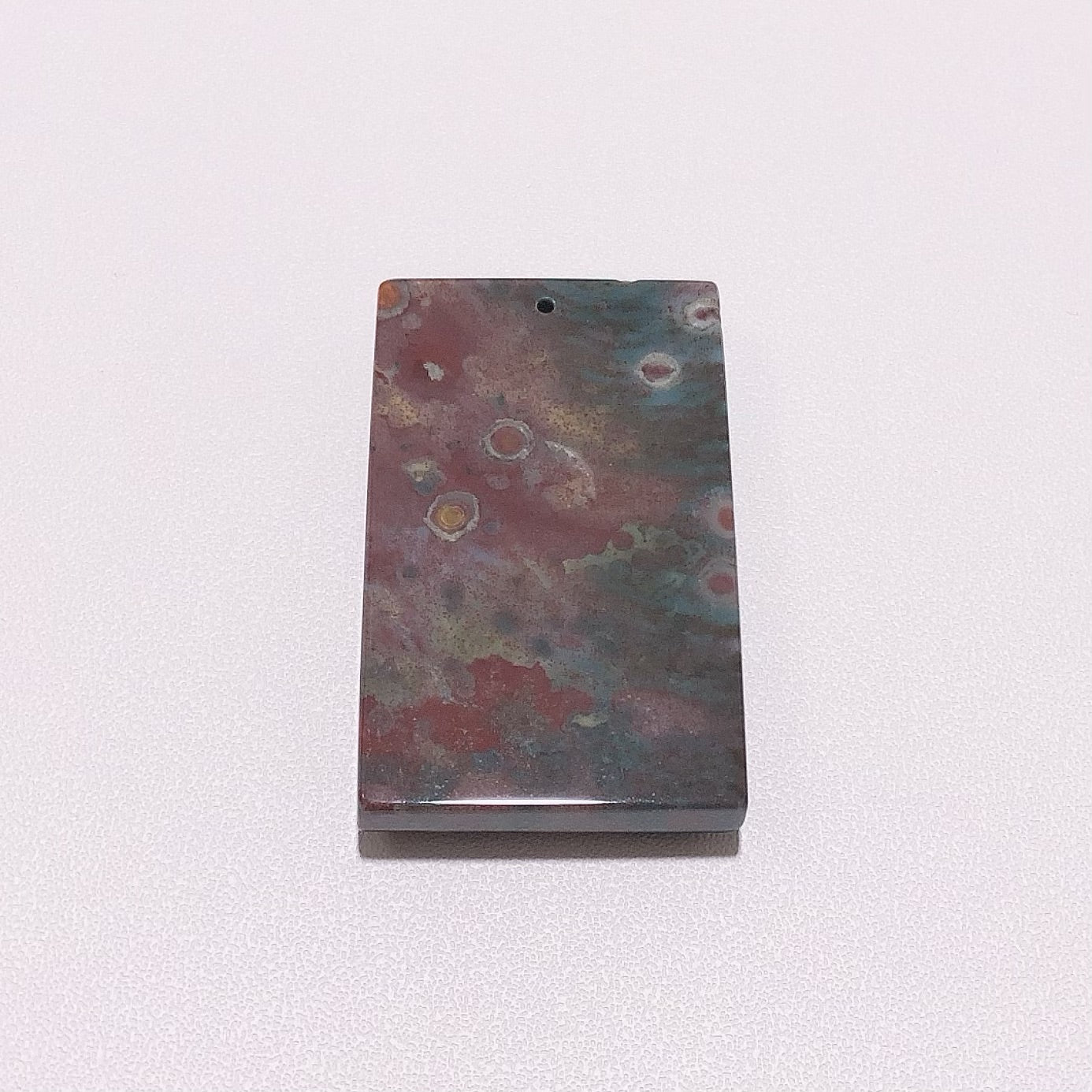 海洋碧玉吊墜 約53.5x33mm #332502