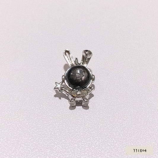 金運石兔仔吊墜 約18.5x12.5mm #331804