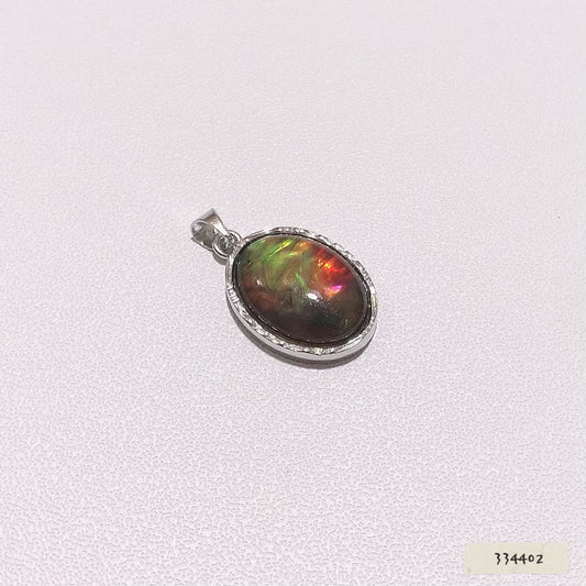 斑彩石吊墜 約17.9x14.1mm #334402
