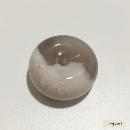 櫻花瑪瑙平安扣 約40.7mm #1593407