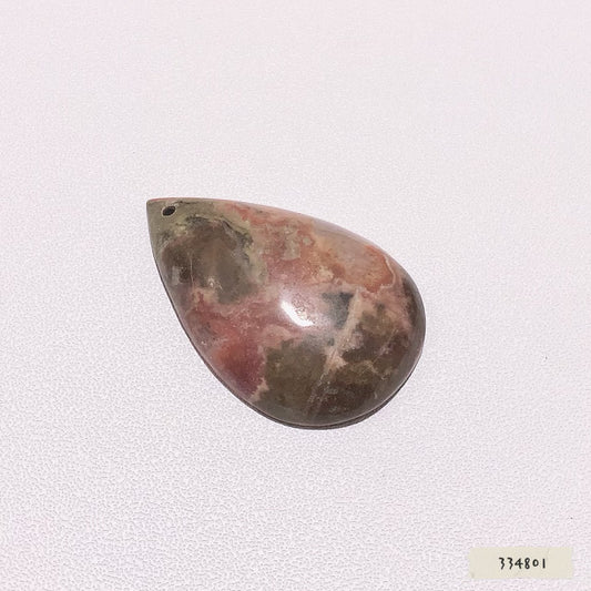薔薇輝石吊墜 約41x27.3mm #334801